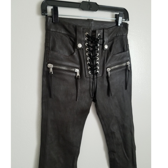 BEN TAVERNITI UNRAVEL PROJECT Leather Pants - Picture 9 of 16